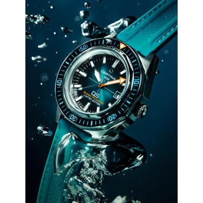 CERTINA MONTRE DS SUPER PH2000M STC MONTRE HOMME AUTOMATIQUE BLEU TITANE