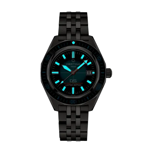 CERTINA MONTRE DS SUPER PH2000M STC MONTRE HOMME AUTOMATIQUE BLEU TITANE