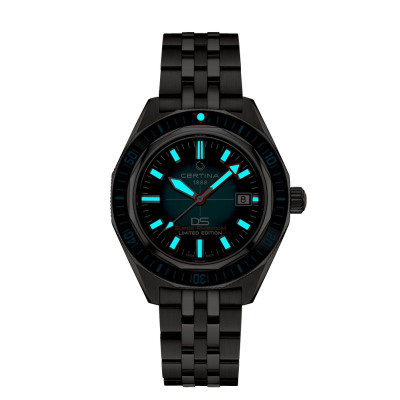 CERTINA MONTRE DS SUPER PH2000M STC MONTRE HOMME AUTOMATIQUE BLEU TITANE