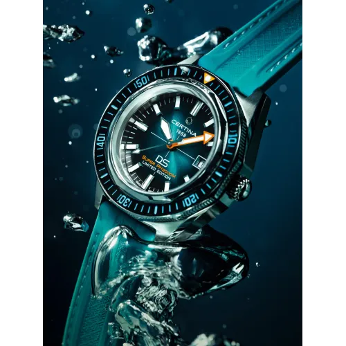 CERTINA MONTRE DS SUPER PH2000M STC MONTRE HOMME AUTOMATIQUE BLEU TITANE