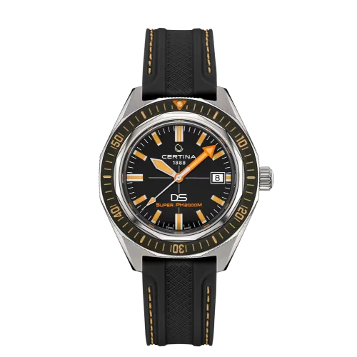 MONTRE CERTINA DS SUPER PH2000M AUTOMATIQUE NOIR TITANE