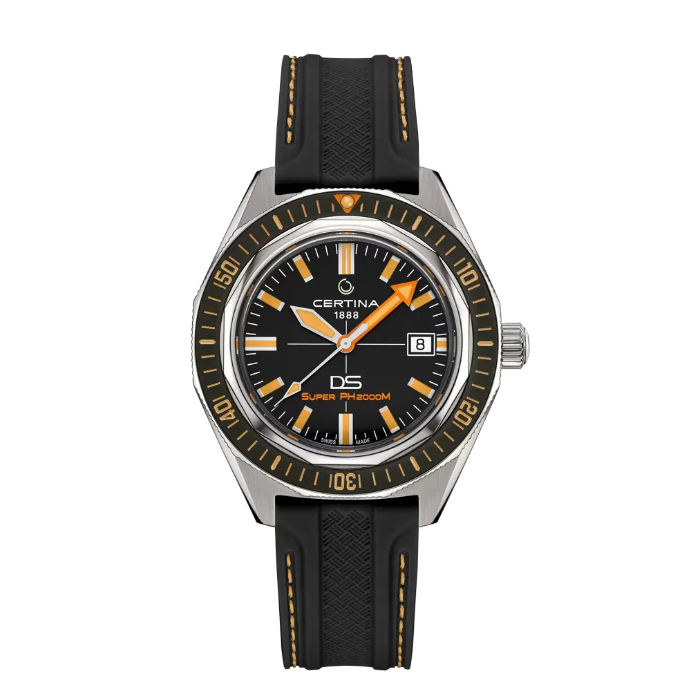 MONTRE CERTINA DS SUPER PH2000M AUTOMATIQUE NOIR TITANE
