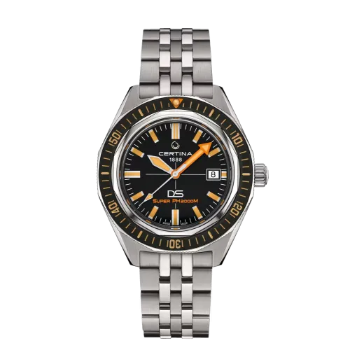 MONTRE CERTINA DS SUPER PH2000M AUTOMATIQUE NOIR TITANE