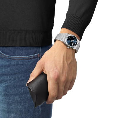 MONTRE HOMME TISSOT PRX BLEU