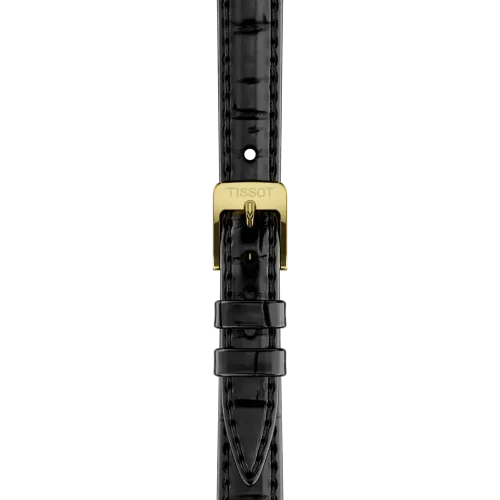 TISSOT PRX 30 MM CADRAN NOIR BRACELET EN CUIR NOIR