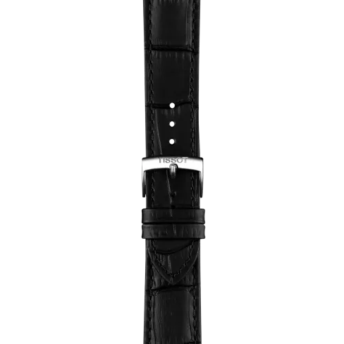 MONTRE TISSOT PR100 QUARTZ 40MM FOND NOIR CUIR NOIR