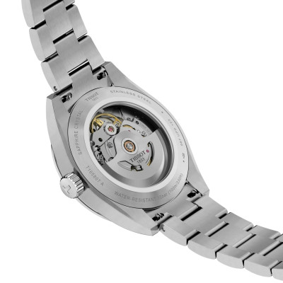 MONTRE TISSOT GENTLEMAN 38MM CADRAN ARGENTÉ BRACELET METAL