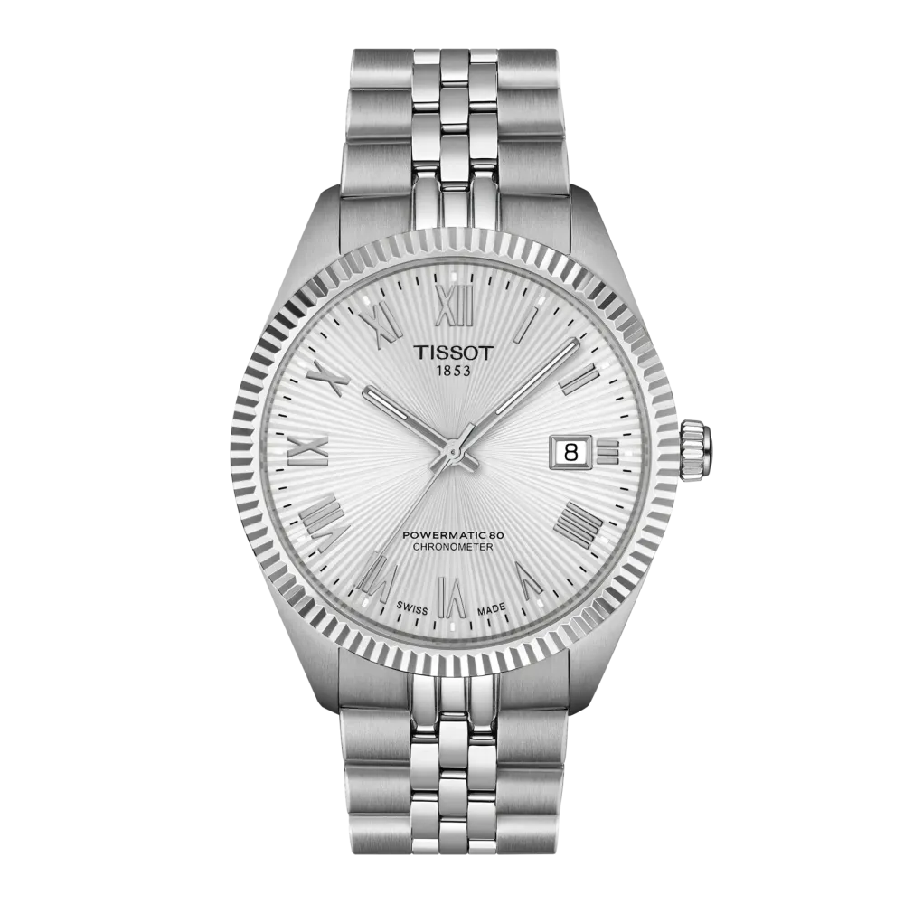 TISSOT BALLADE 39MM CADRAN ET BRACELET ARGENT