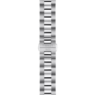 Tissot Gentleman Powermatic 80 Open Heart automatique cadran argent bracelet acier 40 mm