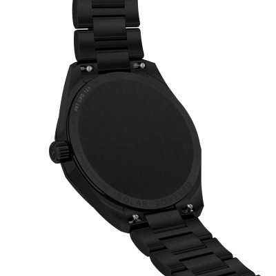 TISSOT PRC 100 SOLAR 39MM QUARTZ CADRAN NOIR BRACELET PVD NOIR