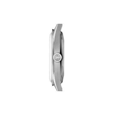 TISSOT VISODATE 39MM CADRAN NOIR BRACELET ACIER INOXYDABLE