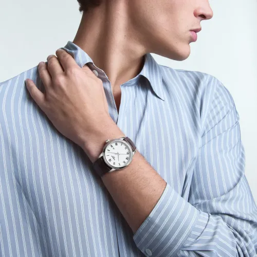 TISSOT T-CLASSIC DREAM SWISSMATIC BRACELET CUIR 42 MM