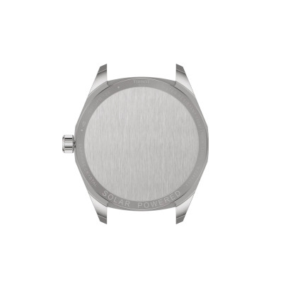 MONTRE TISSOT PRC 100 SOLAR 39MM CADRAN BLEU GLACÉ BRACELET GRIS