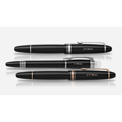 Montblanc Meisterstück  plume chopin platinium