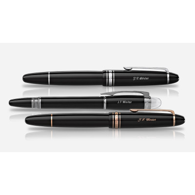 Montblanc Meisterstück  plume chopin platinium