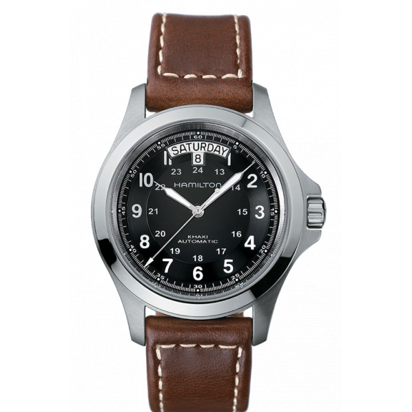 Photo montrant l'intégralité de la montre Montre Hamilton Khaki Field Auto Khaki Field King Auto