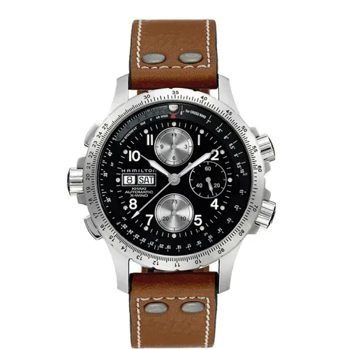 Hamilton khaki aviation x-wind 44 mm chrono automatique