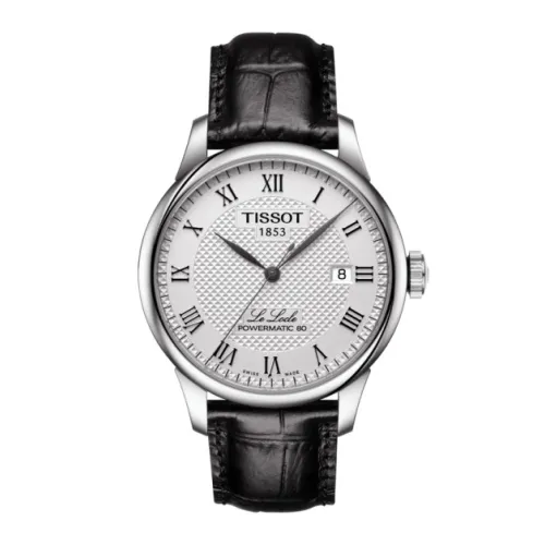 TISSOT LE LOCLE POWERMATIC 80 bracelet cuir
