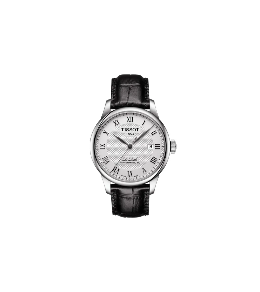 TISSOT LE LOCLE POWERMATIC 80 bracelet cuir