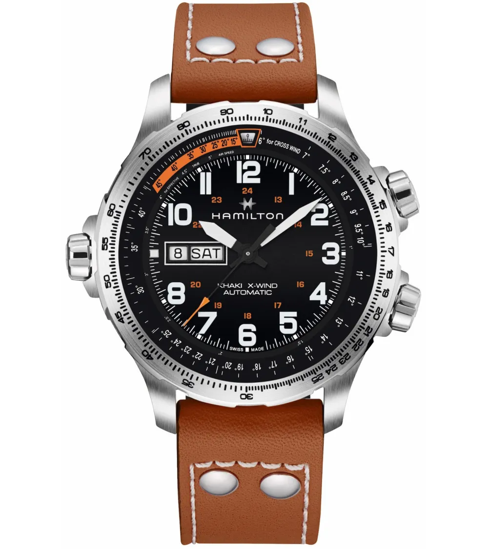 HAMILTON KHAKI X-WIND 45 mm jour/date automatique