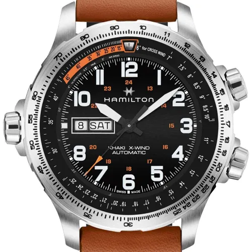 HAMILTON KHAKI X-WIND 45 mm jour/date automatique