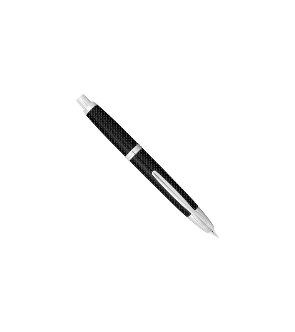 PILOT PLUME OR 18 K CAPLESS RHODIÉS GRAPHITE GRIS