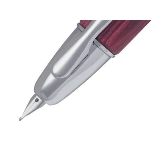 PILOT PLUME OR 18 K CAPLESS BOIS DE BOULEAU
