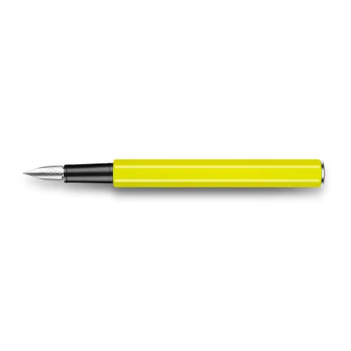 CARAN D'ACHE 849 PLUME VERNIS JAUNE FLUO