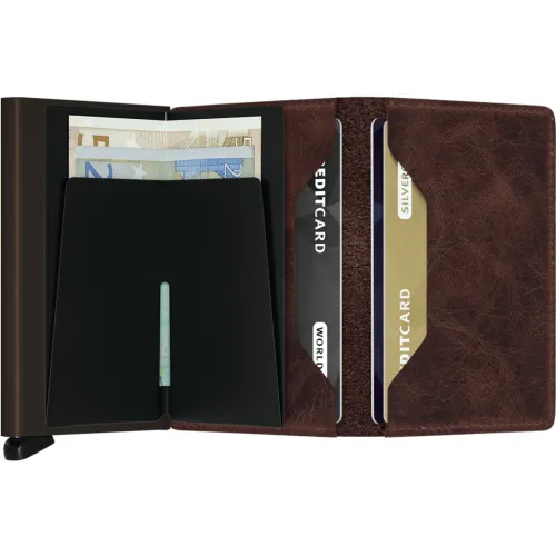 SECRID SLIMWALLET VINTAGE CHOCOLATE