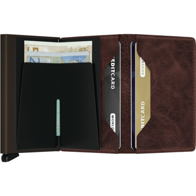 SECRID SLIMWALLET VINTAGE CHOCOLATE