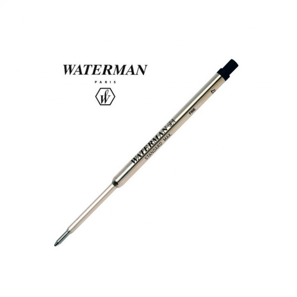 Waterman recharge bille noir fine