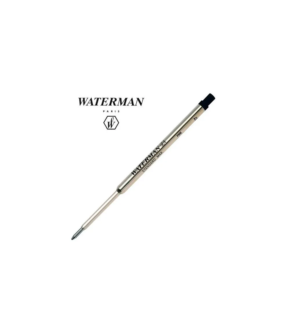 Waterman recharge bille noir fine