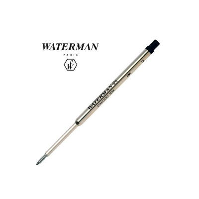 Waterman recharge bille noir fine