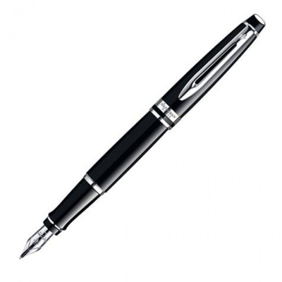 Waterman plume expert laque noir ct