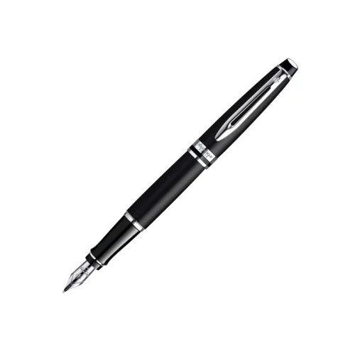 Photo montrant la silhouette complète du Waterman Expert Matt Black CT stylo-plume.