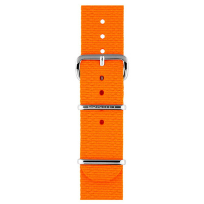 Bracelet nato briston nylon orange fluo