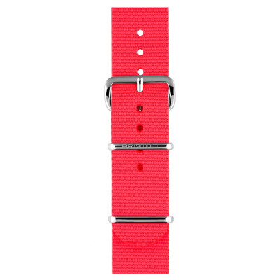 Bracelet nato briston nylon rose fluo