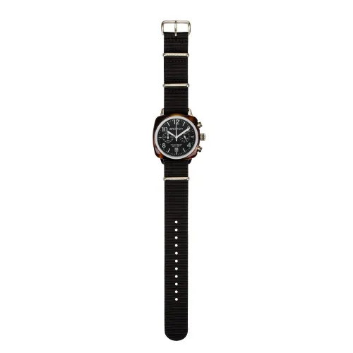 Bracelet nato briston nylon noir