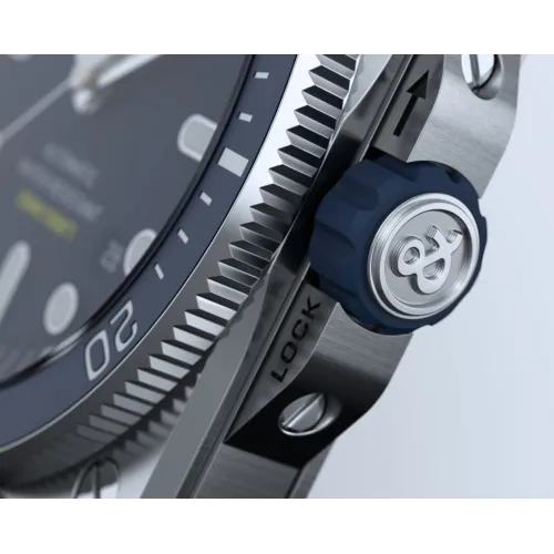 Vue complète de la Montre Bell & Ross BR-03 Diver Blue Steel