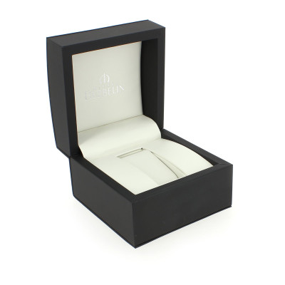 Vue de l’écrin de la Montre Montre Herbelin Classique – Quartz – Acier & Cuir Noir