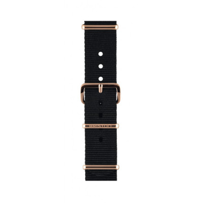 BRISTON CLUBMASTER CHIC acétate 36 mm Gold cadran noir et or rose