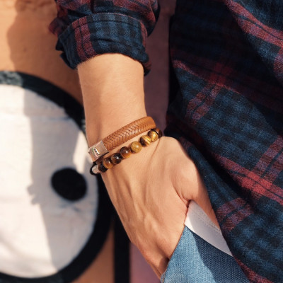 REBEL&ROSE PIERRE TIGER LILLY 8 MM