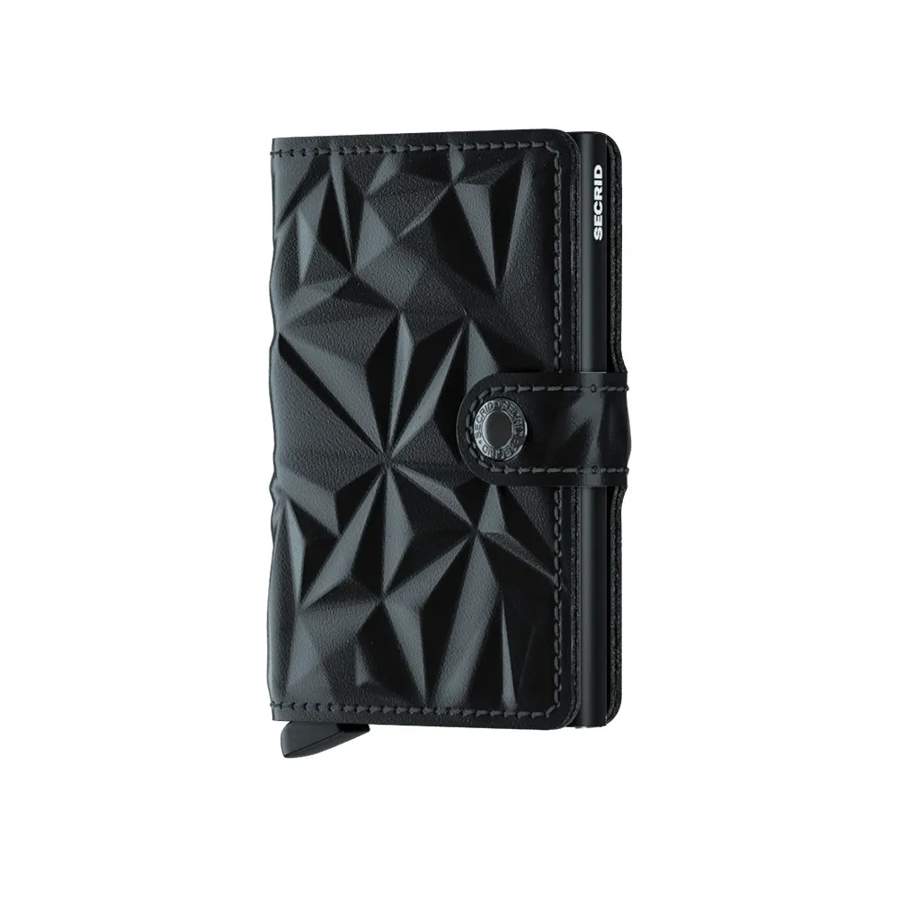 SECRID Miniwallet  Prism Black-Red